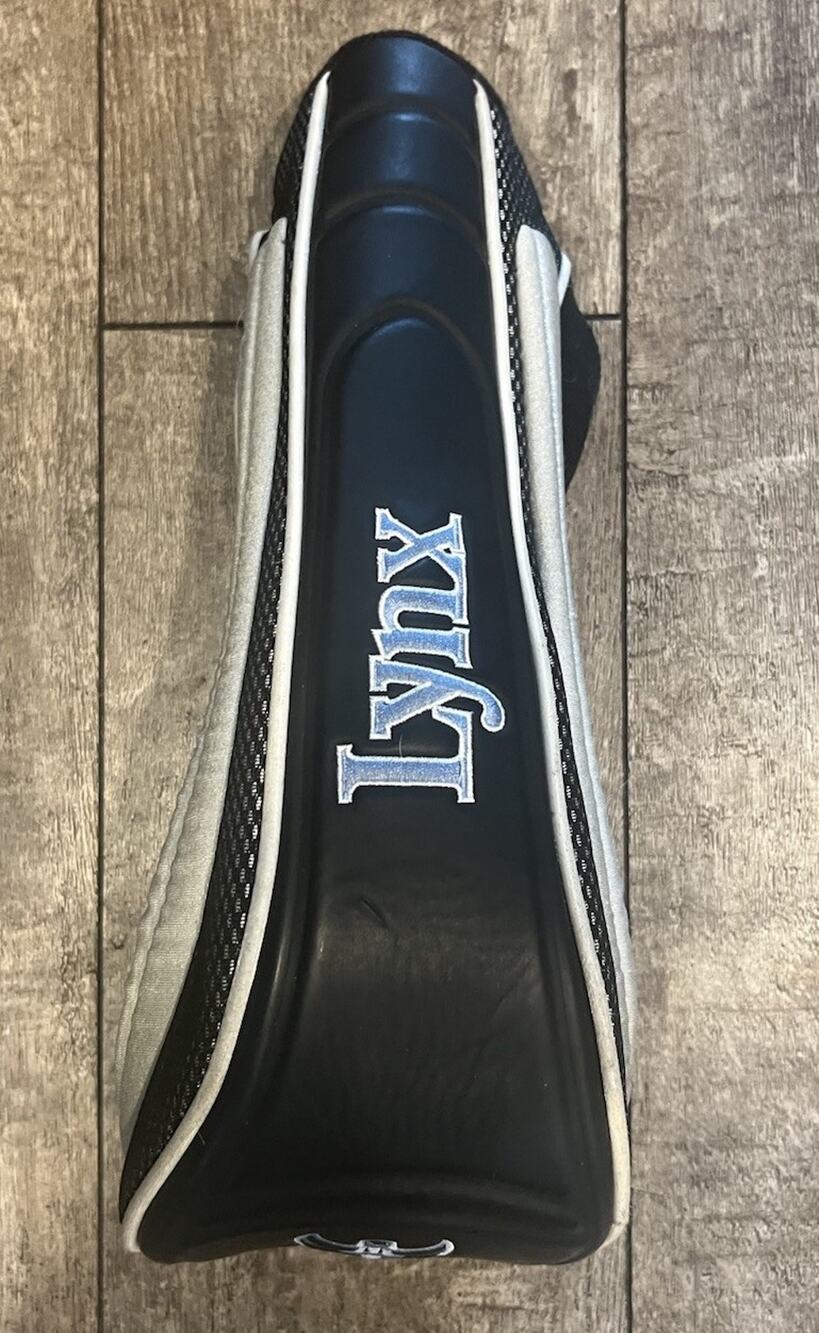 Lynx Fairway Wood Driver Golf Club Head Cover Black/White/Blue Lettering